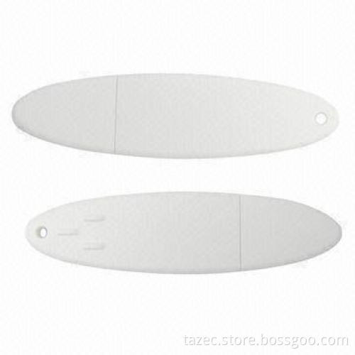 Surfboard-shaped USB Flash Drives with 4 to 8GB Capacity, Made of Plastic Material